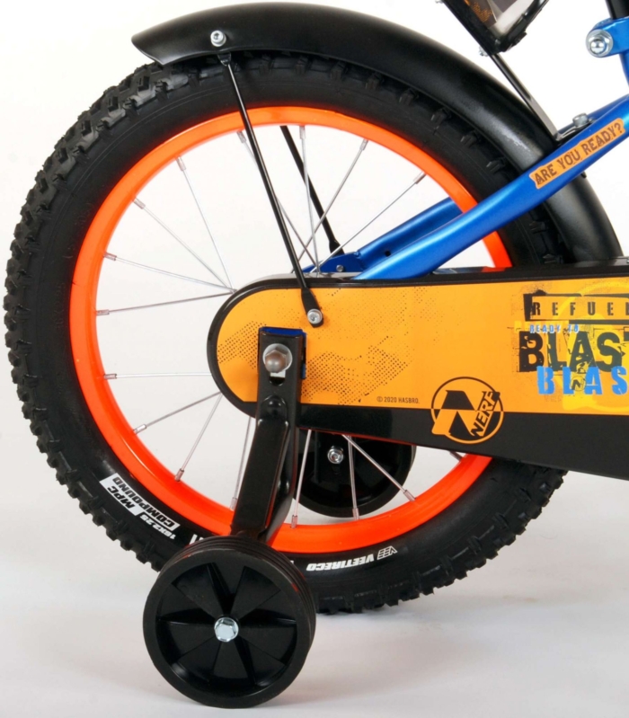 NERF Kinderfiets - Jongens - 16 inch - Satijn Blauw - Afbeelding 4