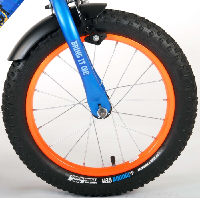 NERF Kinderfiets - Jongens - 16 inch - Satijn Blauw - Afbeelding 5