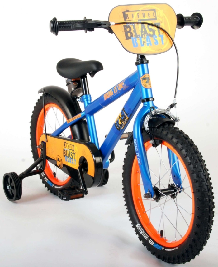 NERF Kinderfiets - Jongens - 16 inch - Satijn Blauw - Afbeelding 10