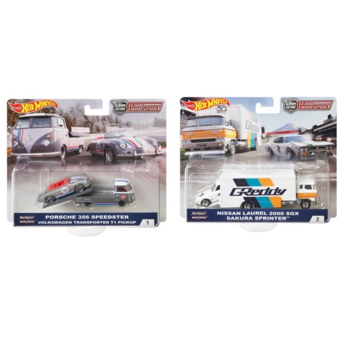 Hot Wheels Premium team transport 2 pak assorti