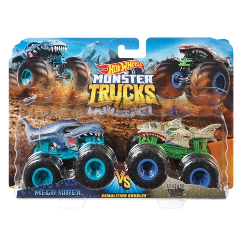 Hot Wheels Monster Trucks 1:64 2 Pack Assorti