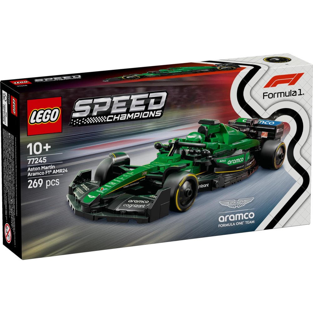 LEGO 77245 Speed Champions Aston Martin Aramco F1 AMR24 racewagen