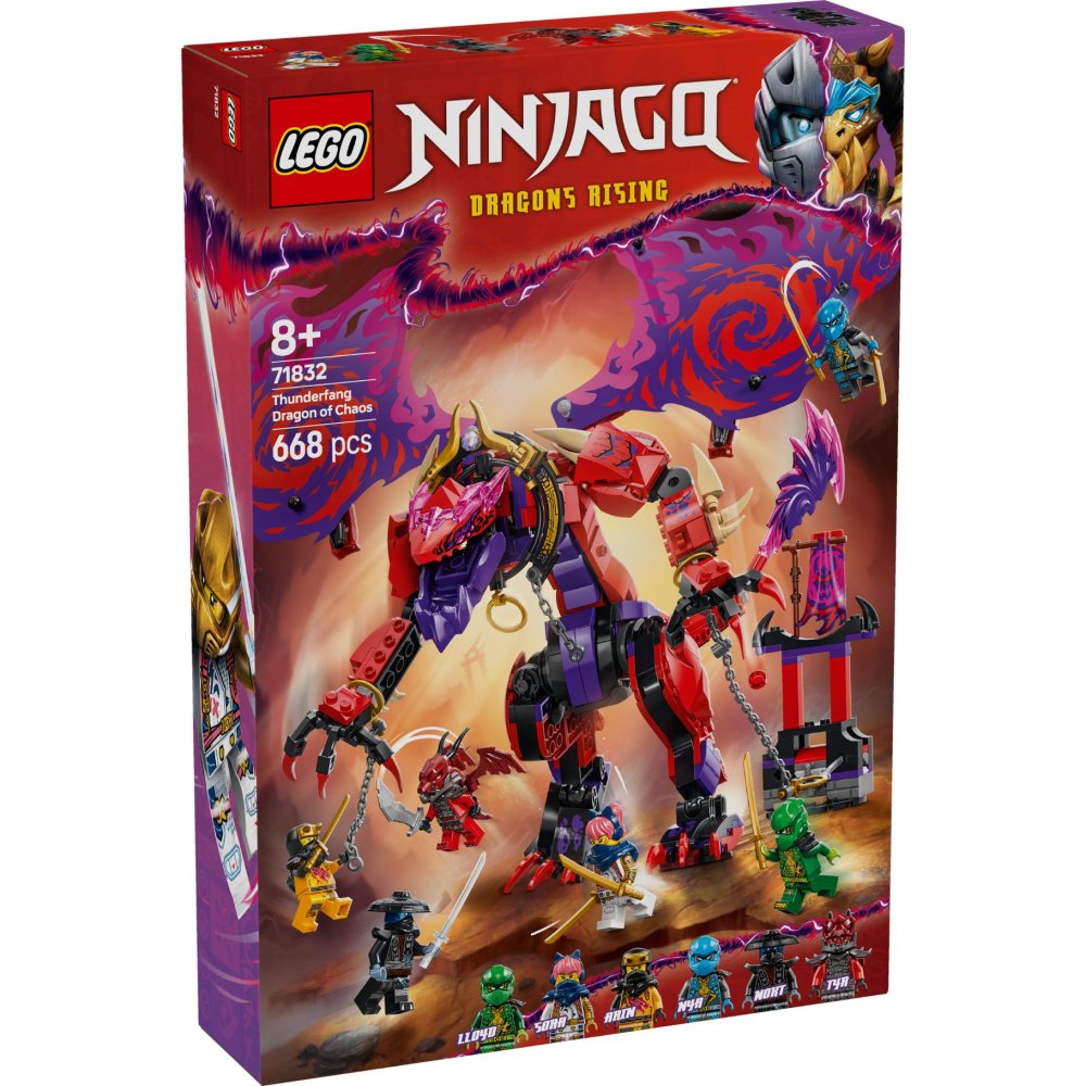 LEGO 71832 Ninjago Bliksemtand Draak Van Chaos