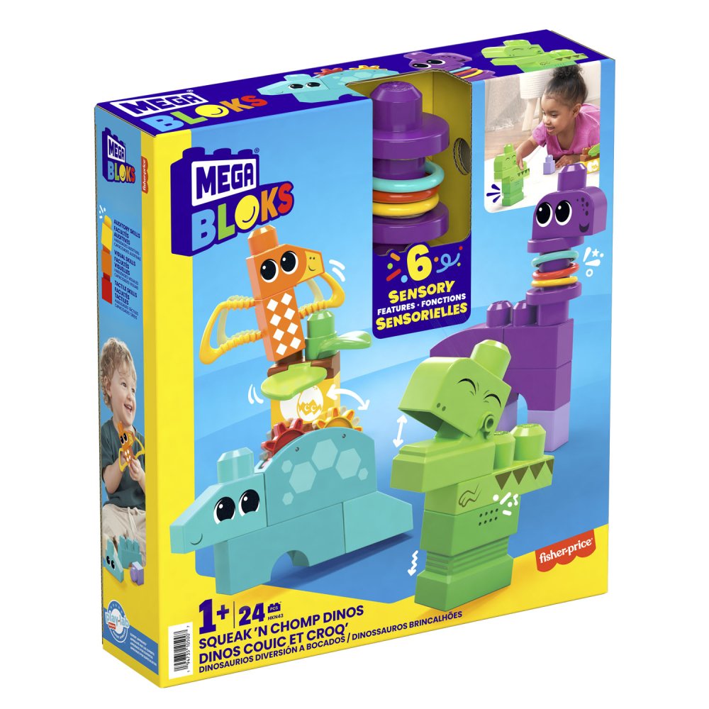 Fisher Price Mega Bloks Squek'n Chomp