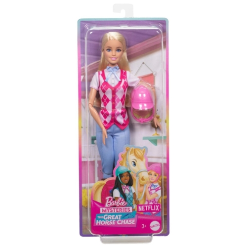 Barbie Family Horse Chase Paardrij Pop Malibu