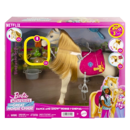 Barbie Family Horse Chase Paard Functies