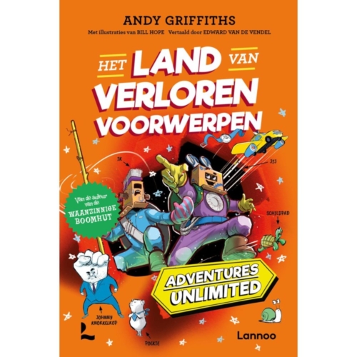 Boek Adventures Unlimited - Het Land Van De  Verloren Voorwerpen