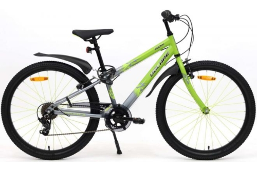 Volare Rocky Kinderfiets - 24 inch - Groen - 7 speed