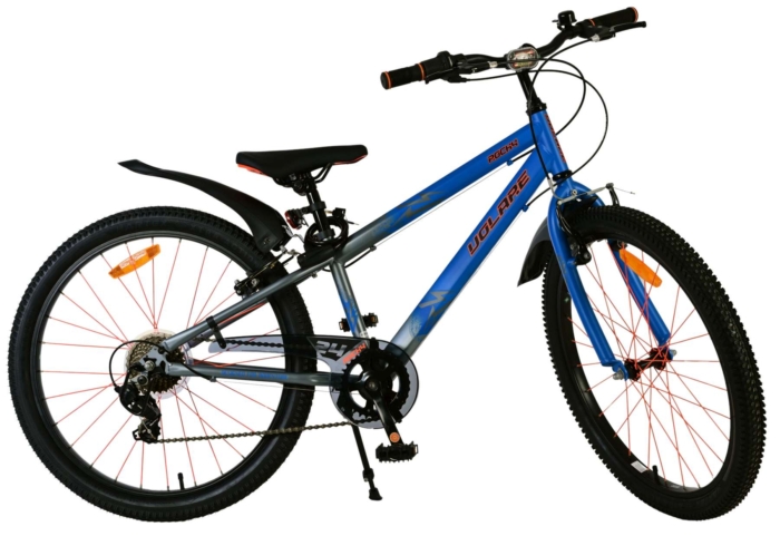 Volare Rocky Kinderfiets - 24 inch - Blauw - 7 speed - Afbeelding 11