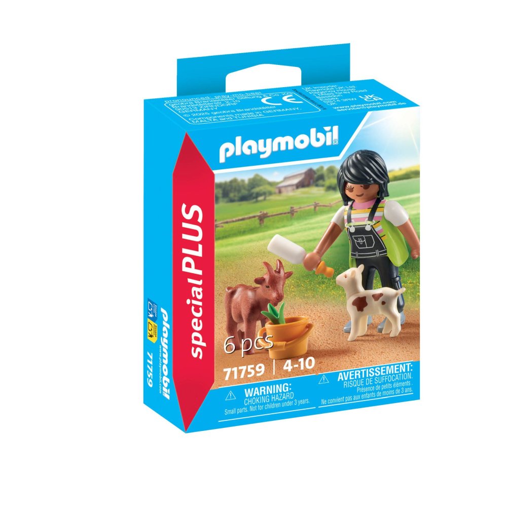 Playmobil 71759 vrouw met geiten