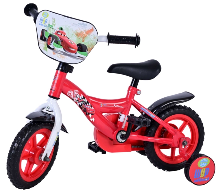 Disney Cars Kinderfiets - Jongens - 10 inch - Rood - Doortrapper - Afbeelding 9